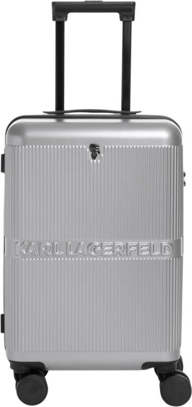 Karl Lagerfeld K/Ikonik Suitcase , Grijs, Dames