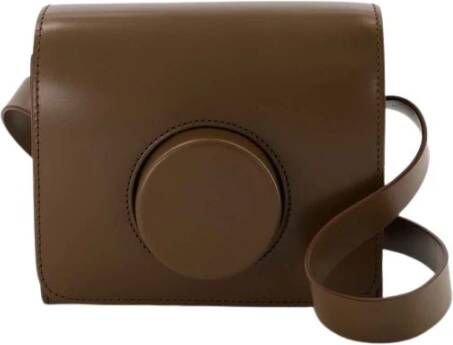 Lemaire Crossbody - Hazelnut Brown Leather , Bruin, Dames