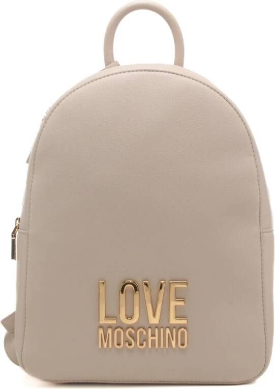 Moschino Rugzakken Beige Dames