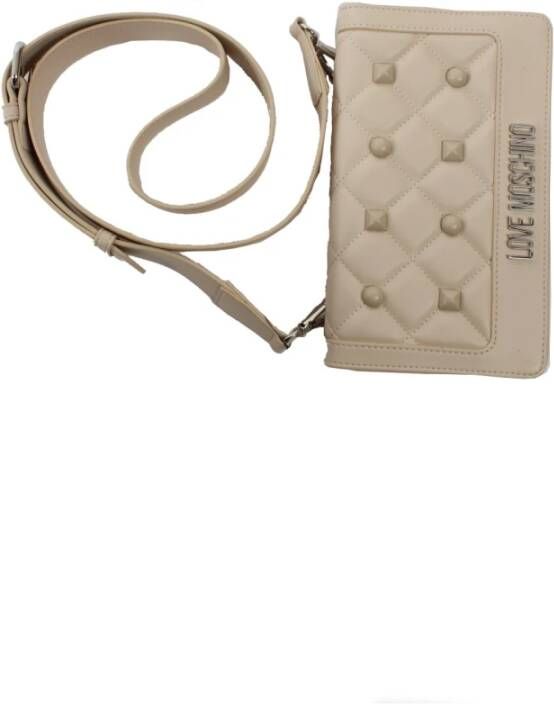 Moschino Schoudertassen Beige Dames