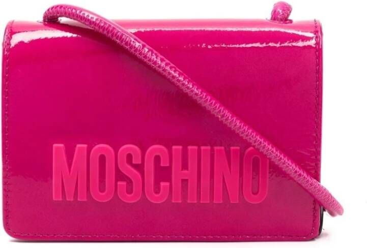 Moschino Schoudertassen Paars Dames