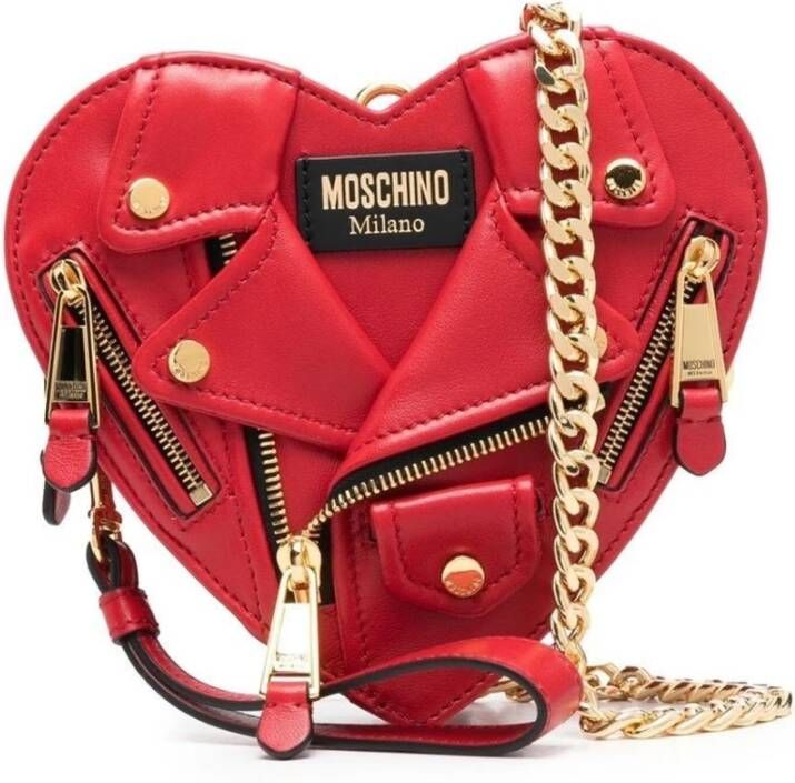 Moschino Schoudertassen Rood Dames
