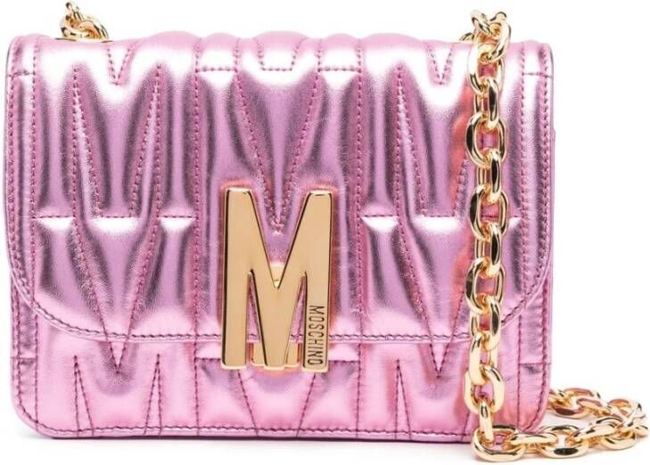 Moschino Schoudertassen Roze Dames
