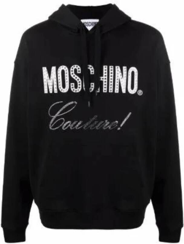 Moschino Hoodies & sweatvesten Zwart Heren