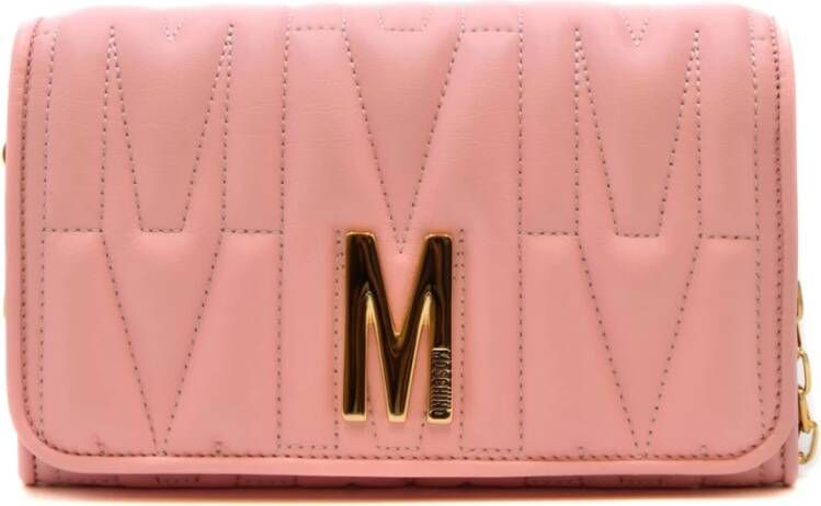 Moschino Clutches Roze Dames