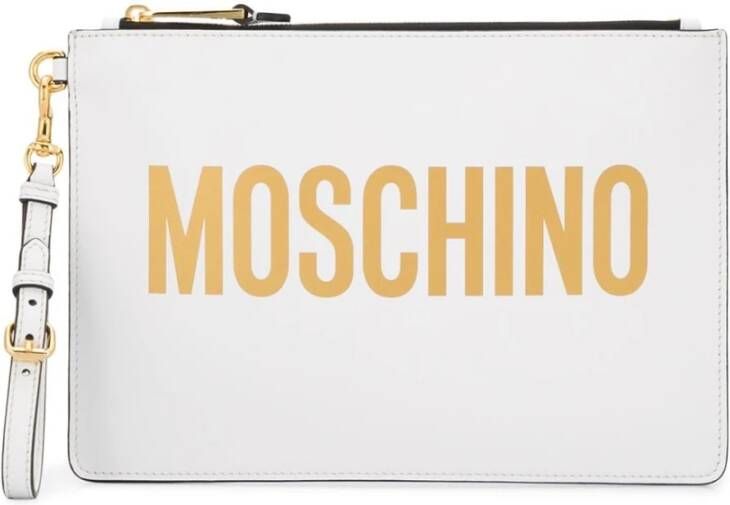 Moschino Clutches Wit Dames
