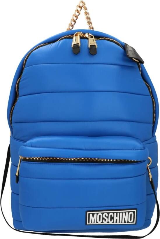 Moschino Rugzakken Blauw Dames