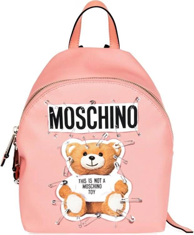 Moschino Rugzakken Roze Dames