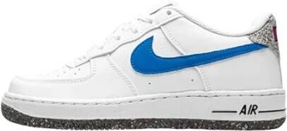 Nike Air Force 1 Low Regrind basisschool Schoenen White Leer