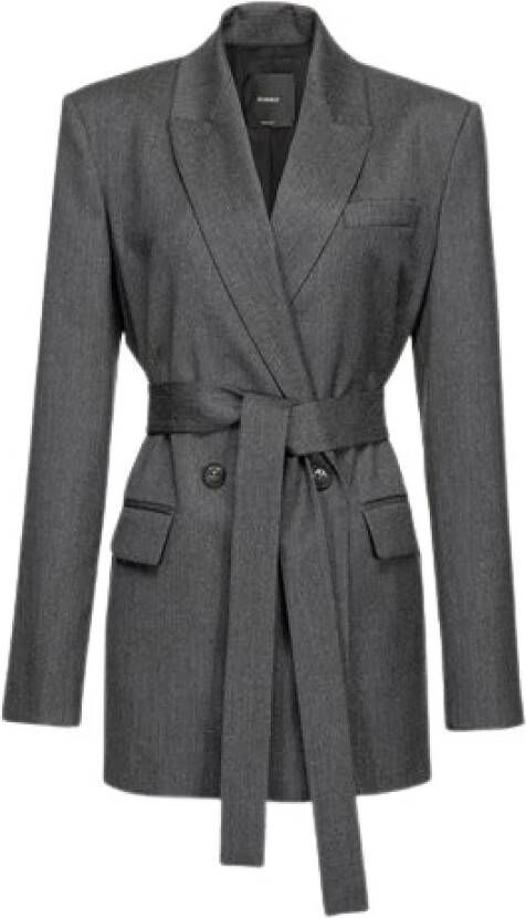 pinko Emeline jas flamella , Grijs, Dames