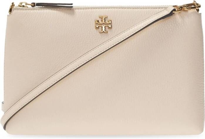 TORY BURCH kira crossbody pouch , Beige, Dames