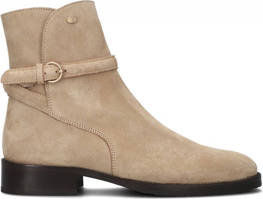 Fred de la Bretoniere Beige Enkellaarsjes 181010157