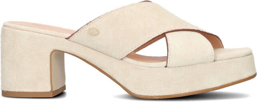 Fred de la Bretoniere Beige Muiltjes 163010184