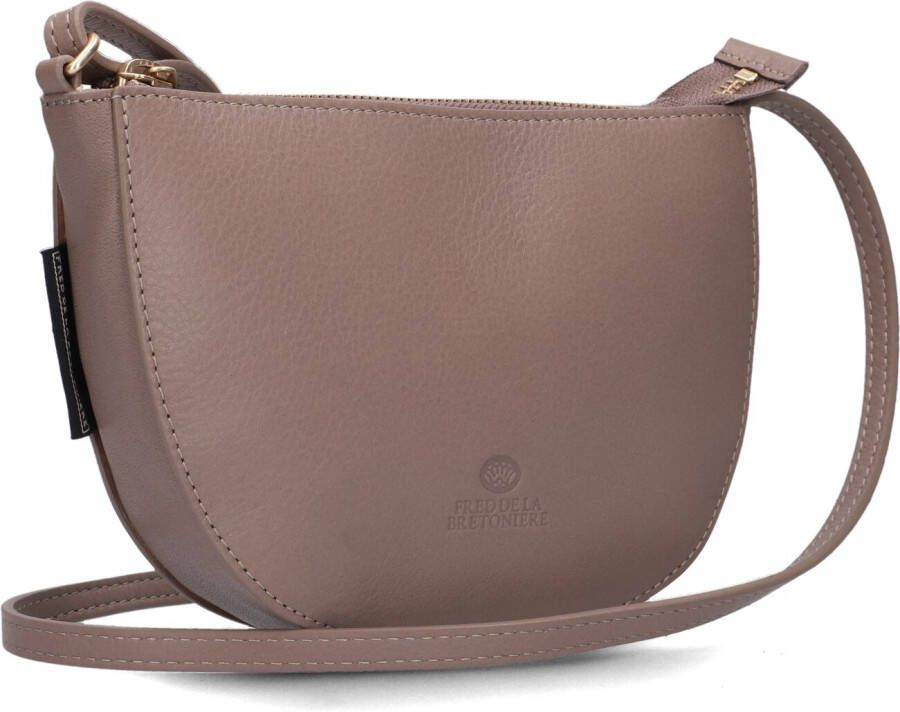 Fred de la Bretoniere Taupe Schoudertas 0233 Crossbody