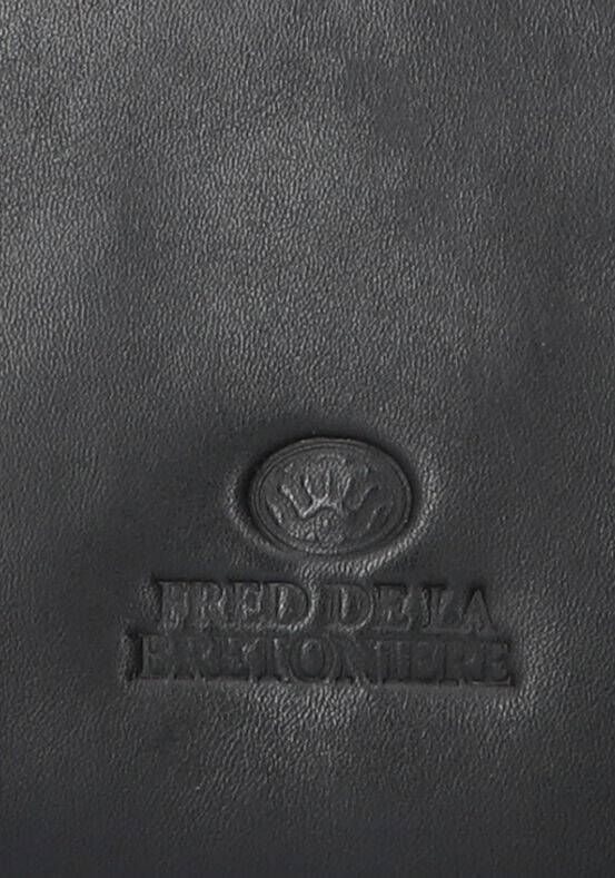 Fred de la Bretoniere Zwarte Schoudertas 0409 Shoulderbag
