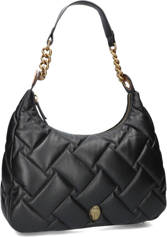 Kurt Geiger London Zwarte Schoudertas Kensington Soft Lg Hobo