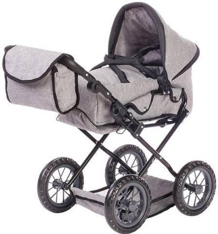 Knorrtoys ® Combi poppenwagen Ruby Stone met luiertas