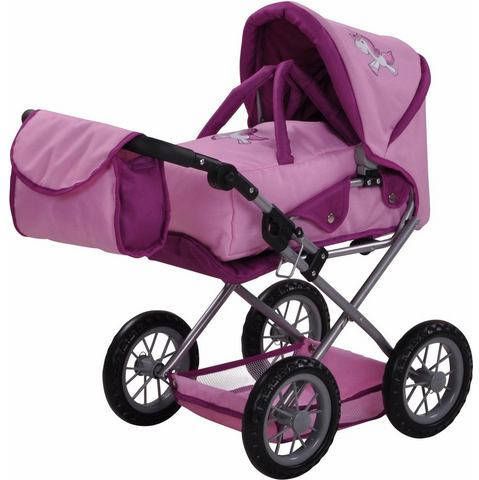 Knorrtoys ® Combi poppenwagen Ruby UMA de eenhoorn met luiertas