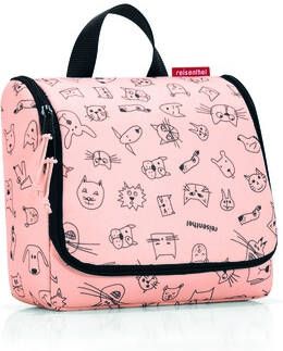 Reisenthel ®, toiletbag kids cats and dogs roze