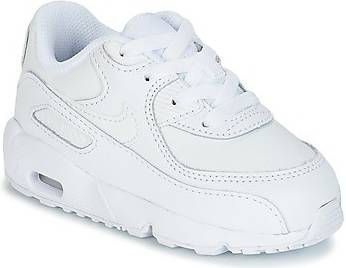 Nike Air Max 90 Leather Schoen baby's/peuters Wit - Tassenshoponline.be