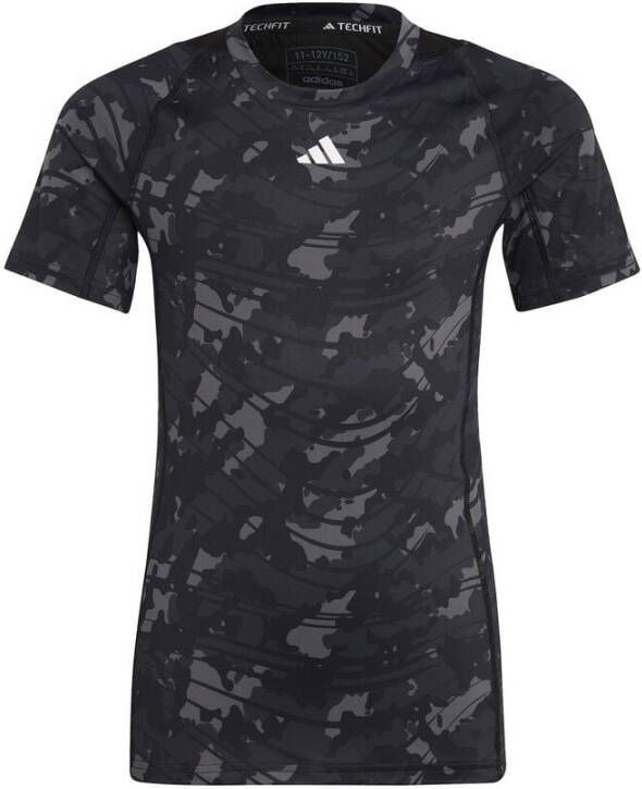 Adidas Aeroready Techfit Camo printed Basisschool T Shirts