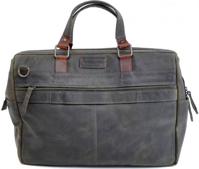Berba Laptop schoudertas Barbarossa Laptoptas 15 Inch Groen
