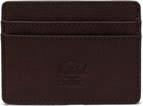 Herschel Supply Co. Pasjes portemonnees Charlie Vegan Leather RFID Donkerbruin