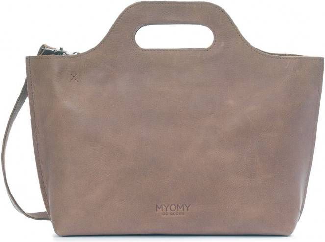 MYoMY MY CARRY BAG Handbag hunter taupe Damestas