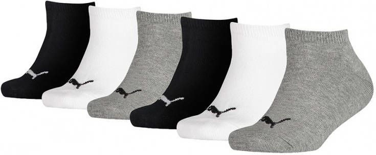 Puma Sokken Invisible 6P Grijs