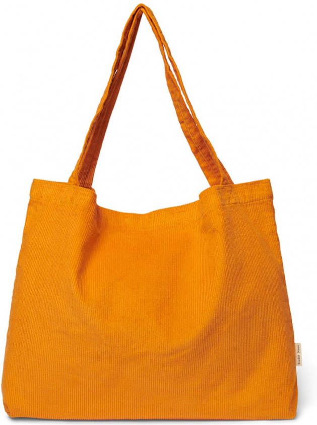 Studio Noos Rib Mom Bag shopper bright orange