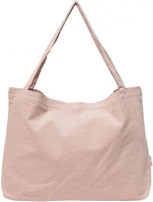 Studio Noos Rib Mom Bag shopper dusty pink