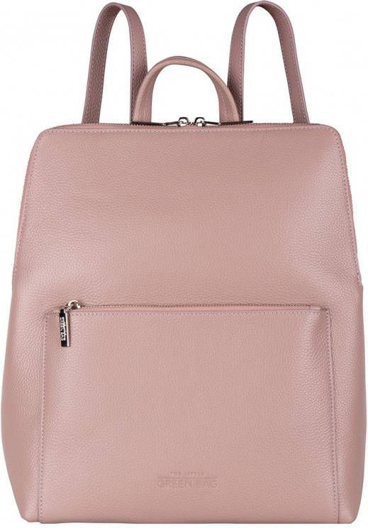 The Little Green Bag Dagrugzak Peony Laptop Backpack 13 Inch Roze
