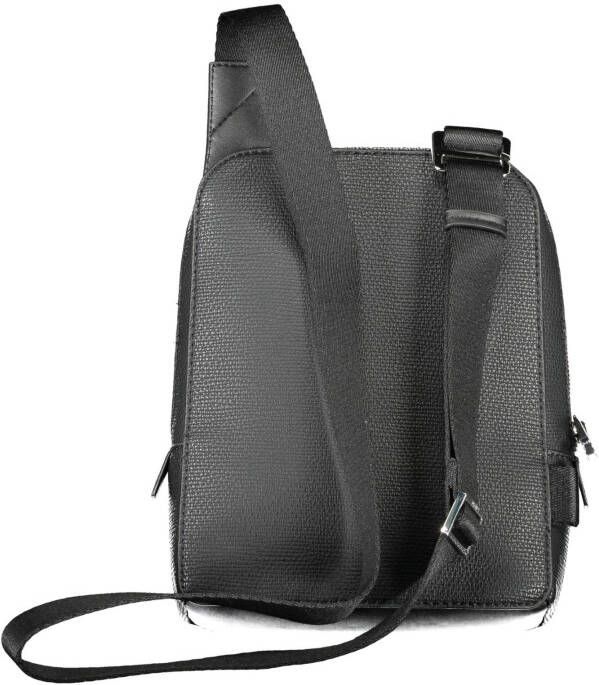 Calvin Klein Minimalisme Sling Reporter Backpack , Zwart, Unisex