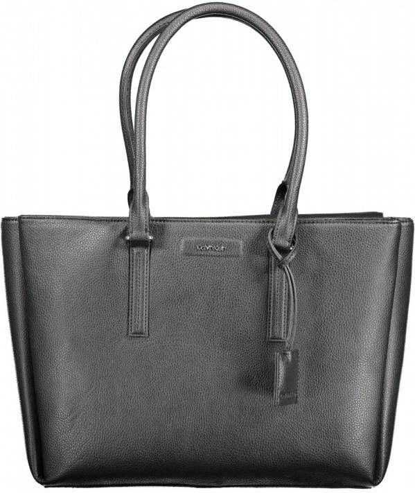 Calvin Klein Voldoende lederen portefeuilles , Zwart, Dames