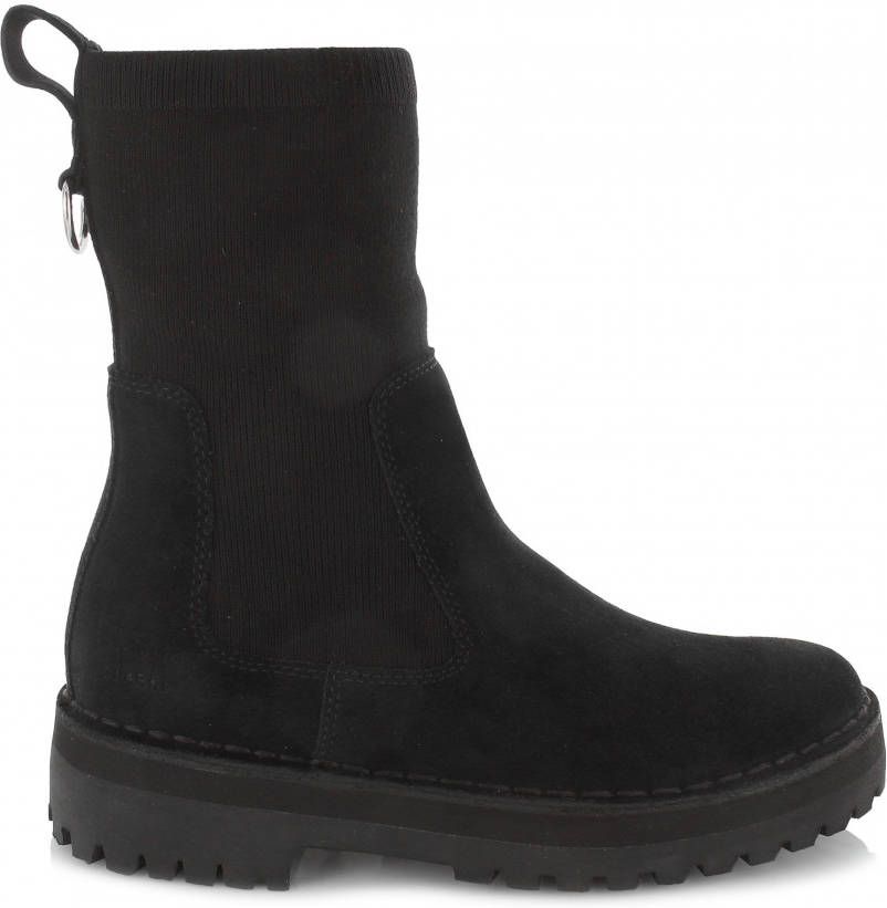 Clarks Originals Chelsea Boots Rock Knit Women Zwart