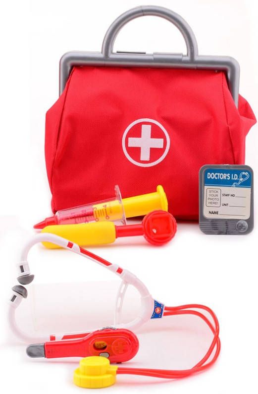 Feestbazaar Dokter Speelset 6 delig