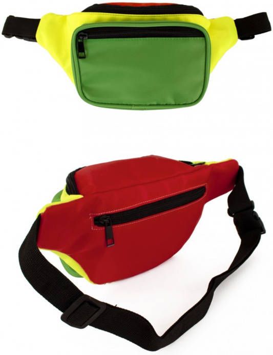 Confetti Heuptasje rood/geel/groen