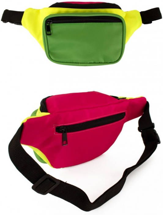 Confetti Heuptasje roze/geel/groen