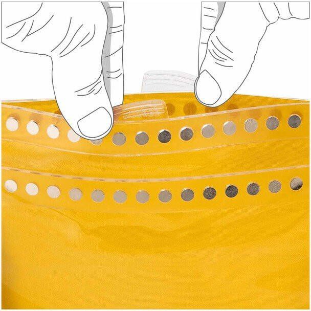 Jack Wolfskin Hermetic Pouch Middengrijs/Middengeel