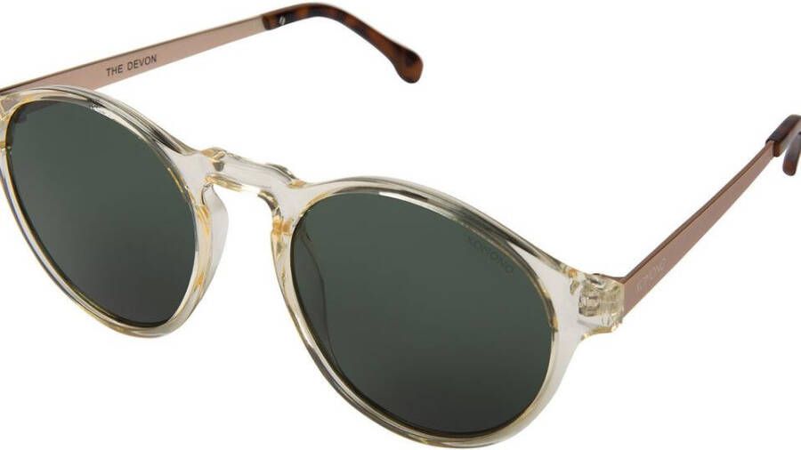 Transparent Komono Devon Metal Prosecco Glasses