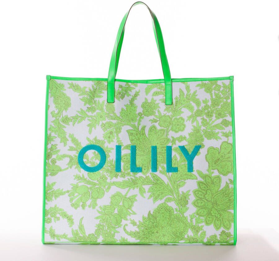 Oilily Big square shopper green