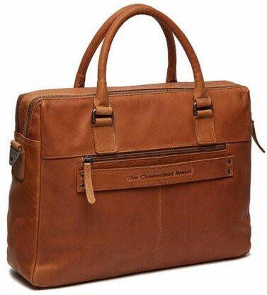 Chesterfield Salvador Kantoortas Waxed Pull Up Cognac