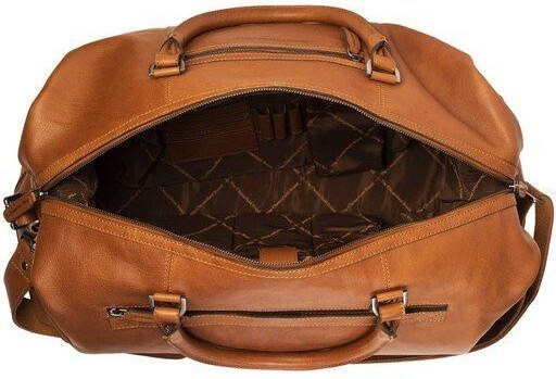 The Chesterfield Brand Caleb Reistas cognac Weekendtas