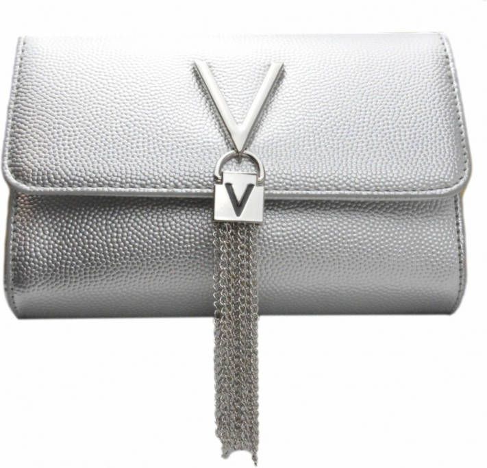 Valentino Handbags Crossbodytas Divina Clutch Zilverkleurig