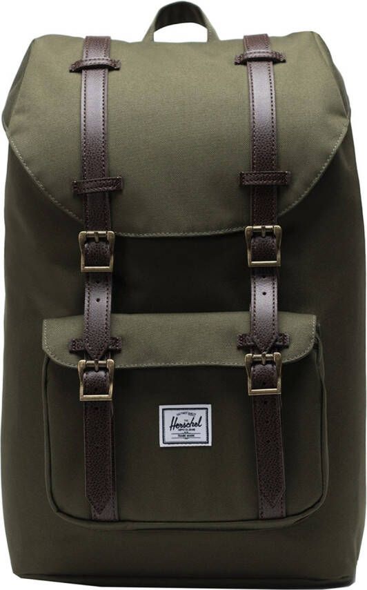 Herschel Supply Co. Little America Mid Volume Rugzak ivy green Laptoprugzak