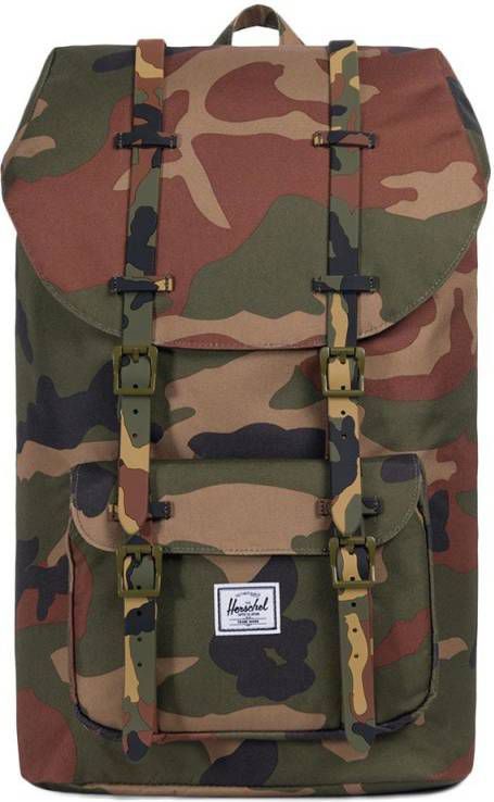 Herschel Supply Co. Little America Rugzak woodland camo Laptoprugzak