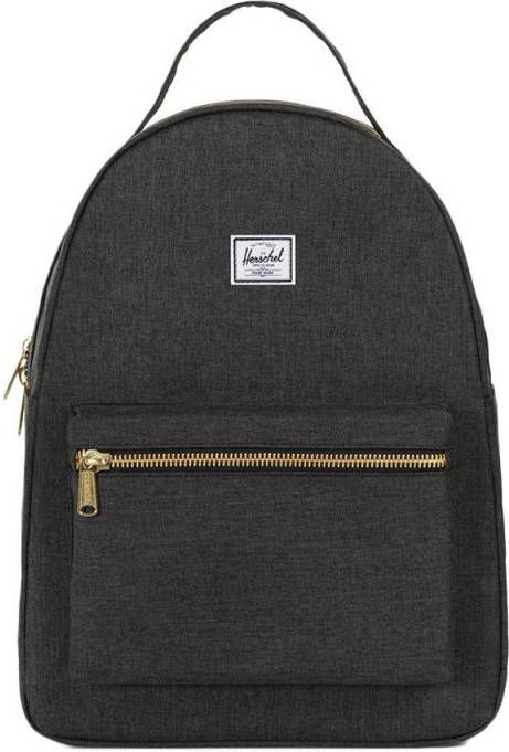 Herschel Supply Co. Nova Mid Volume Rugzak black crosshatch Laptoprugzak