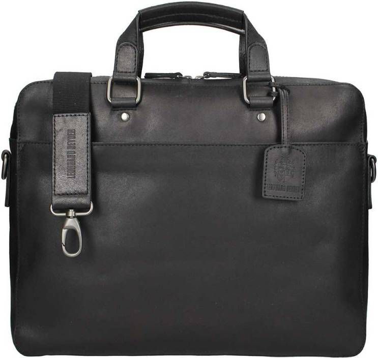 Leonhard Heyden 13 Dakota Briefcase 1 Compartment zwart