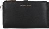 Michael Kors Jet Set Double Zip Wristlet portemonnee black online kopen