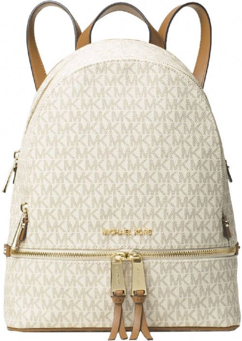 Michael Kors Rhea Zip Medium rugzak met logoprint